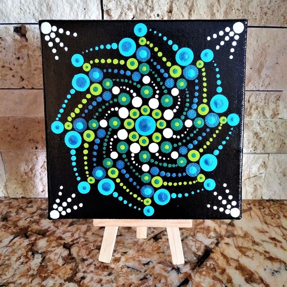Sherry Moss Other - NEW Mandala Canvas Painting